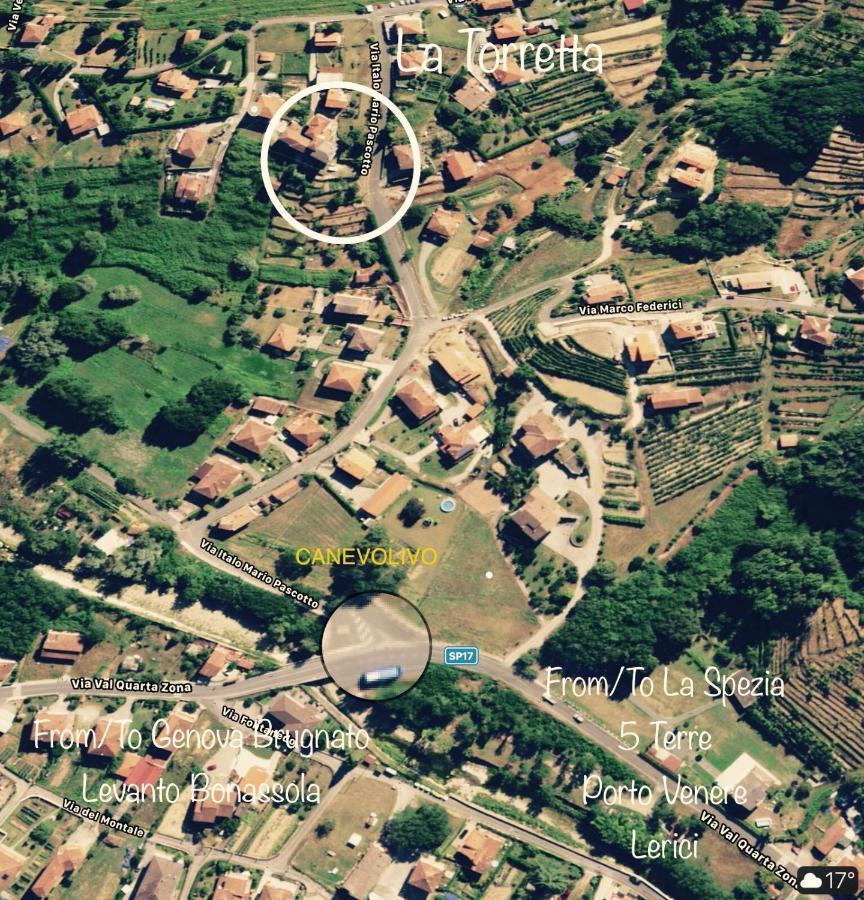 Apartmán La Torretta Beverino Exteriér fotografie